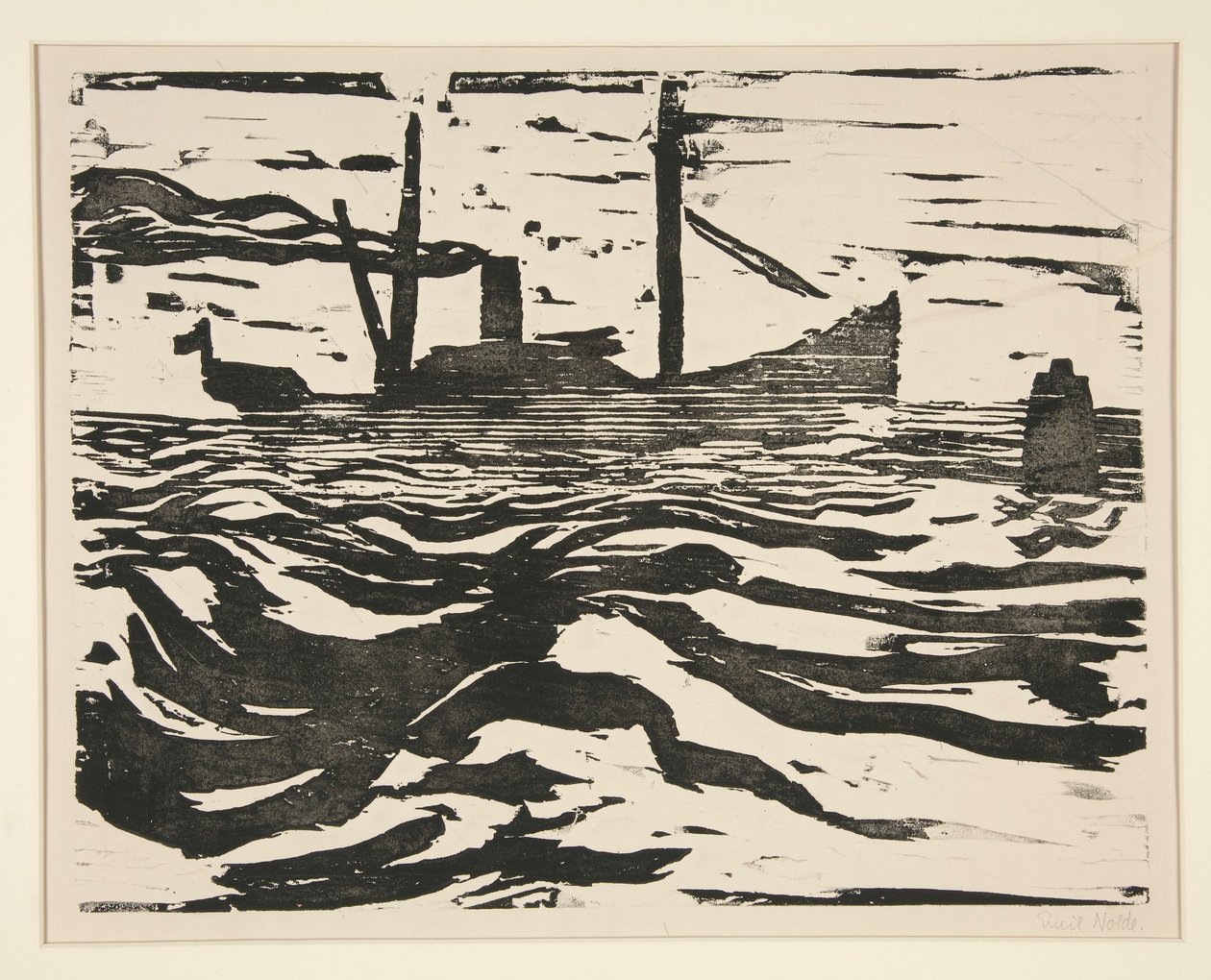 Fischdampfer (Balıkçı Vapuru) by Emil Nolde