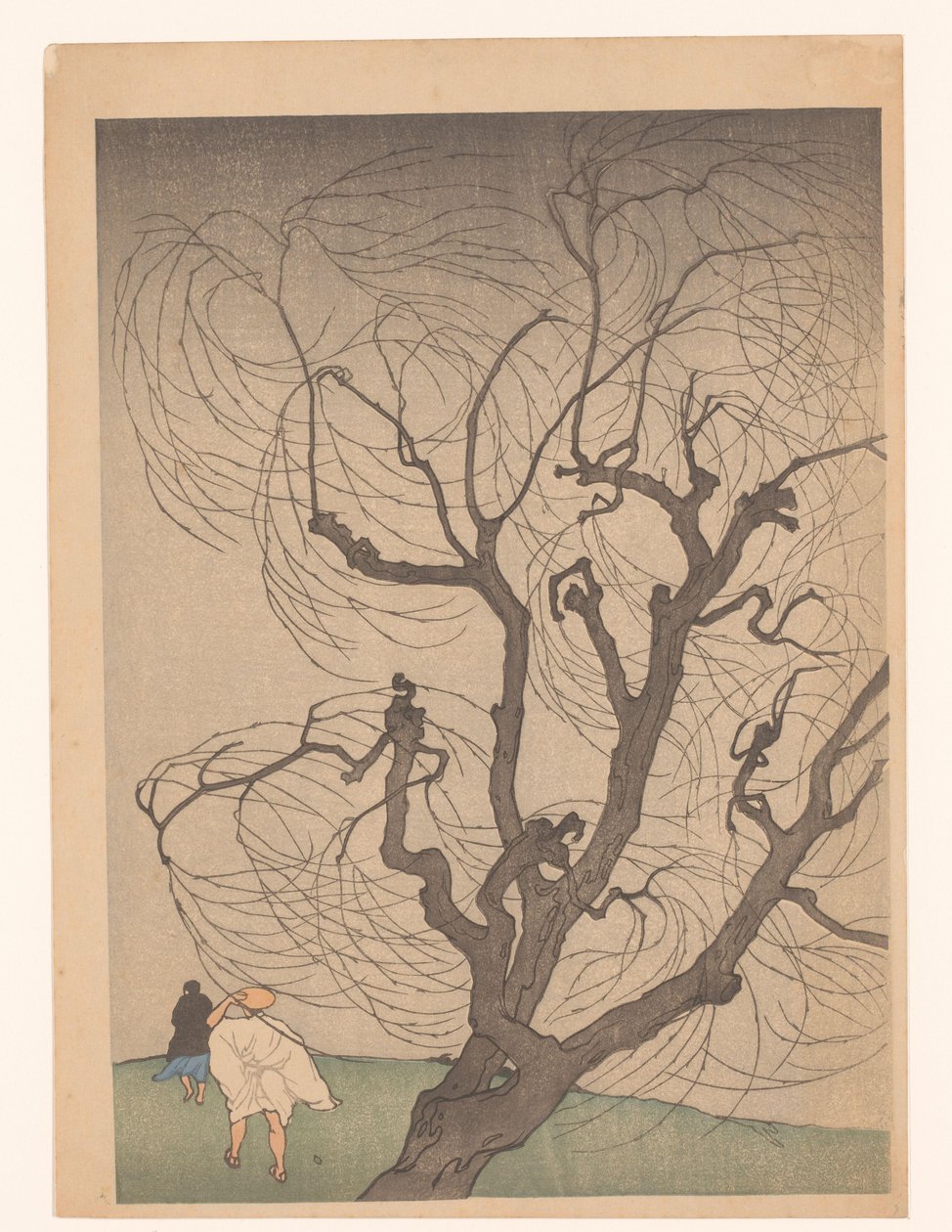 rüzgarda patlama bir rüzgar by Emil Orlik