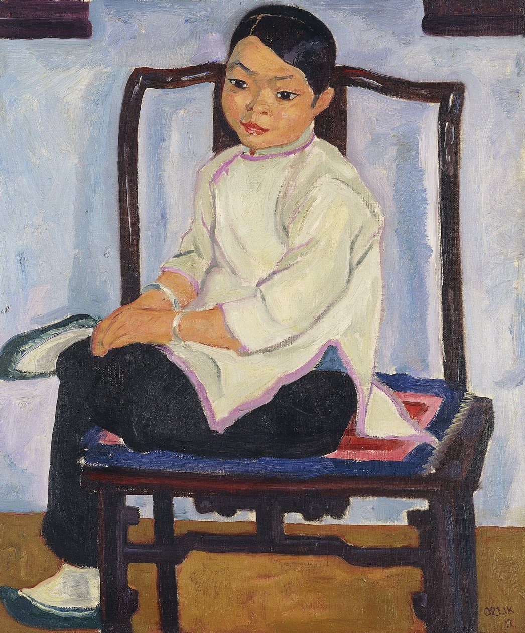 Çinli kızlar Çinli kız, 1912 by Emil Orlik