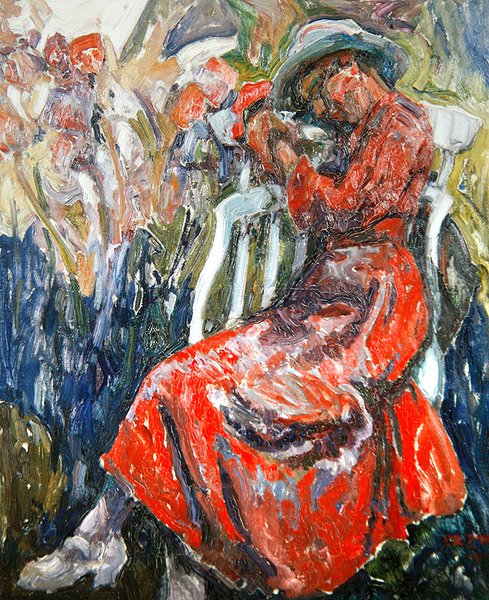 Bir Bayan Portresi by Emil Zoir