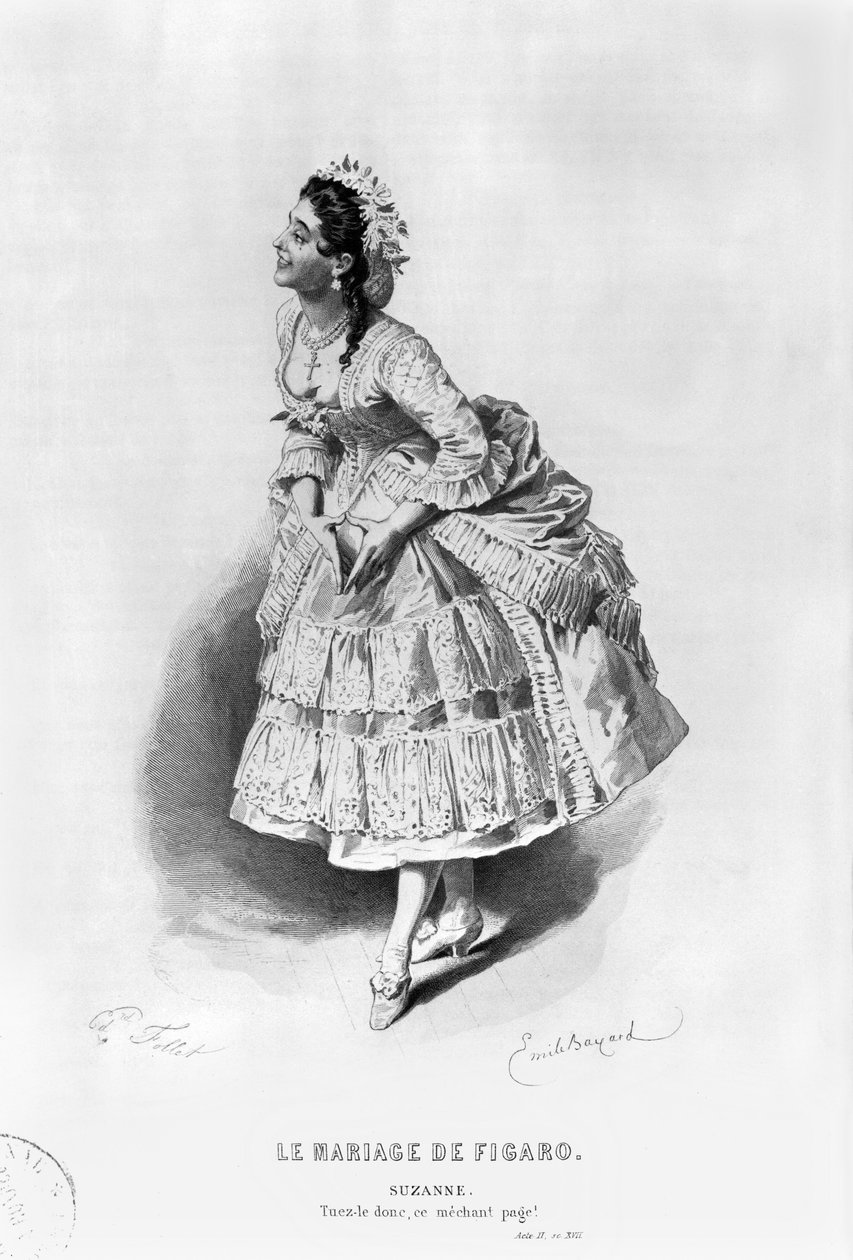 Suzanne, Pierre Augustin Caron de Beaumarchais