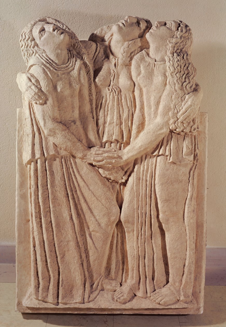 Üç Polognes by Emile Antoine Bourdelle