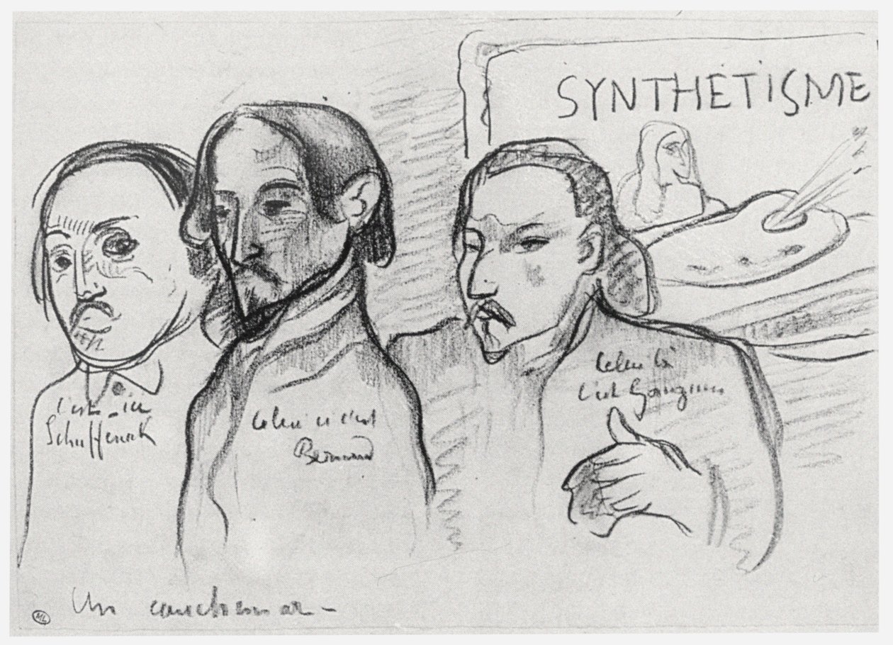 Gauguin, Bernard ve Schuffenecker