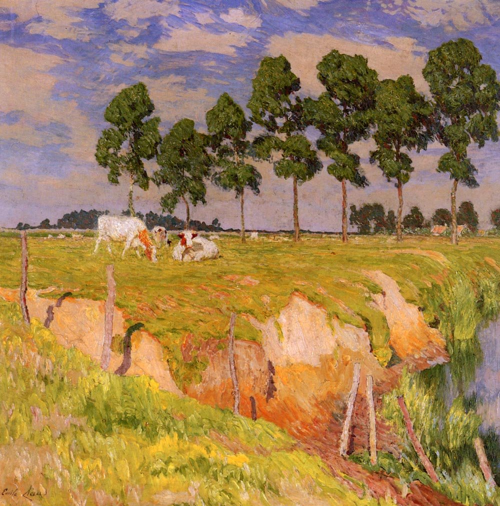 La Berge Menzil by Emile Claus