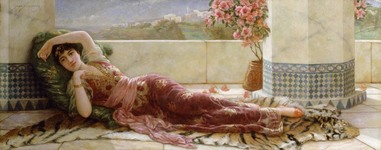 Klasik Yatan Kız by Emile Eismann Semenowski