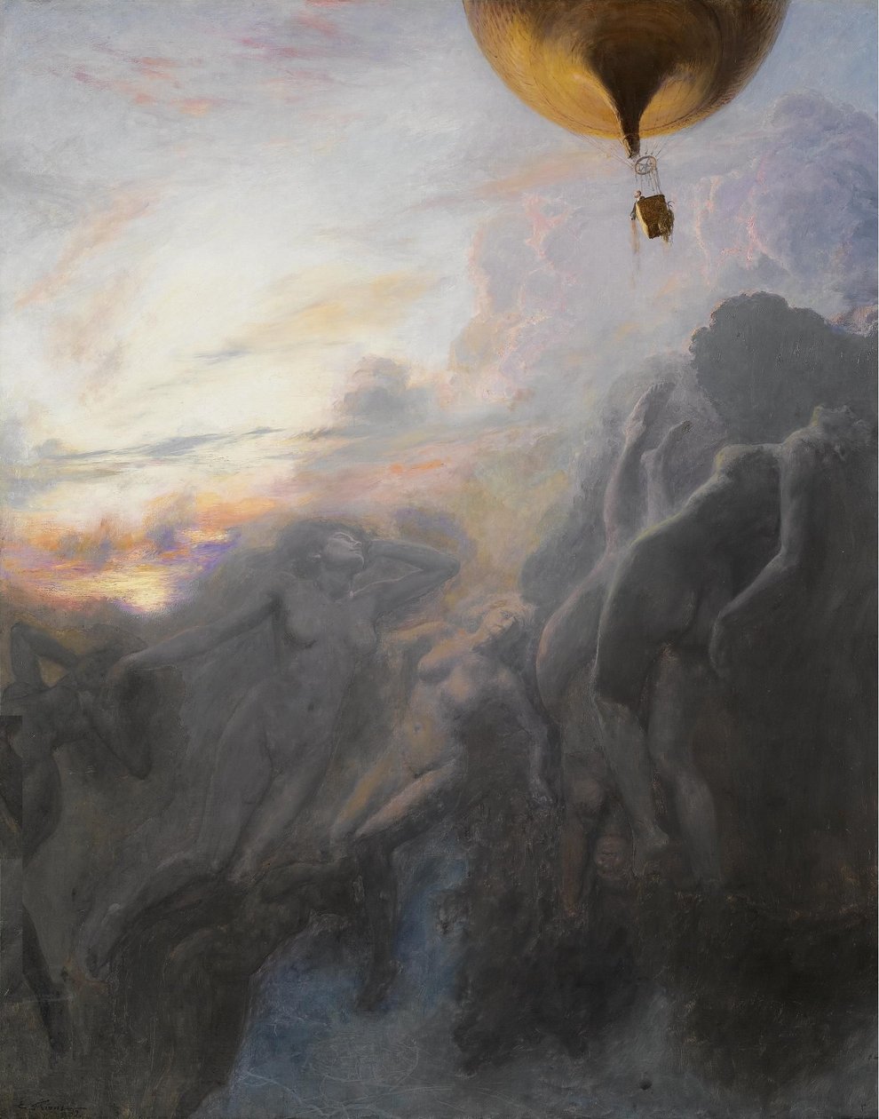 Sonsuzluk Yolculuğu by Emile Friant