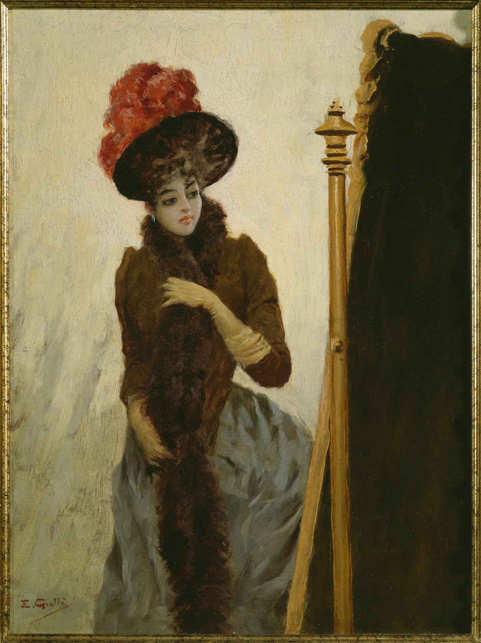 Sallanan aynadan önce by Emile Galle