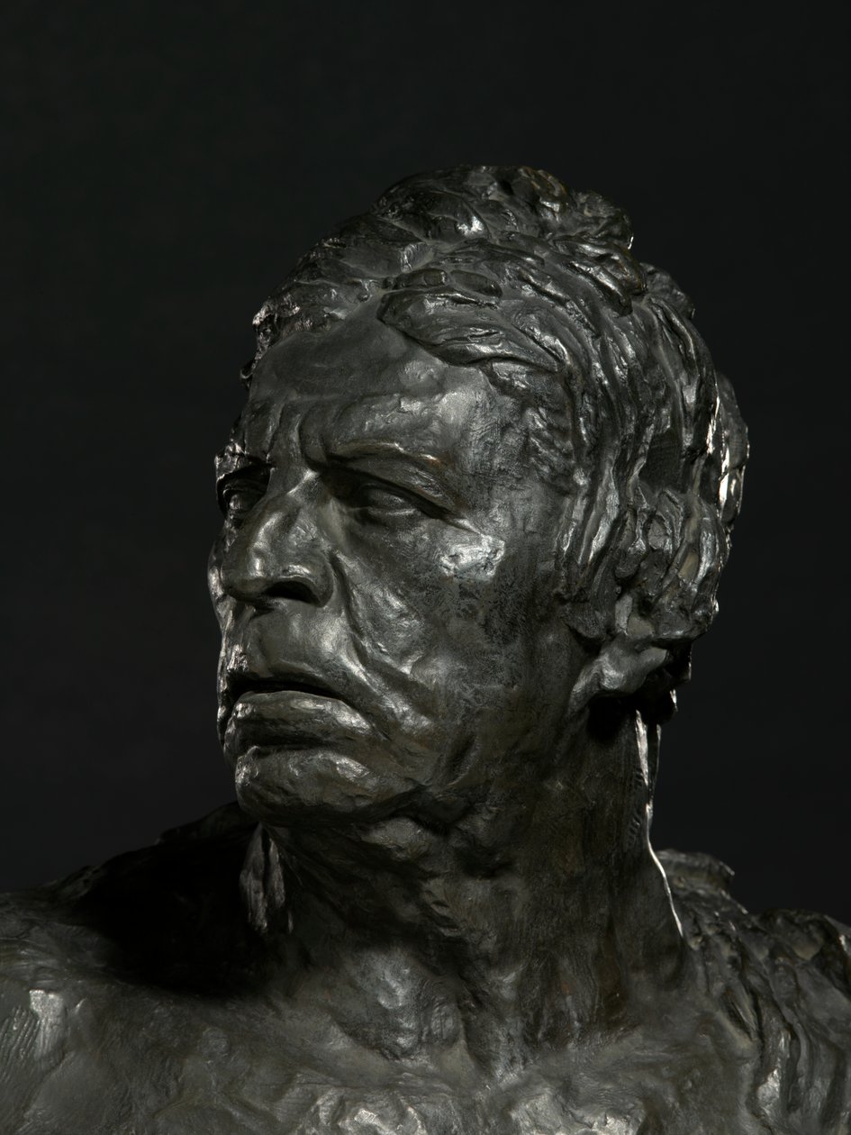Ingres Büstü (bronz) (471055 detayı) by Emile Antoine Bourdelle