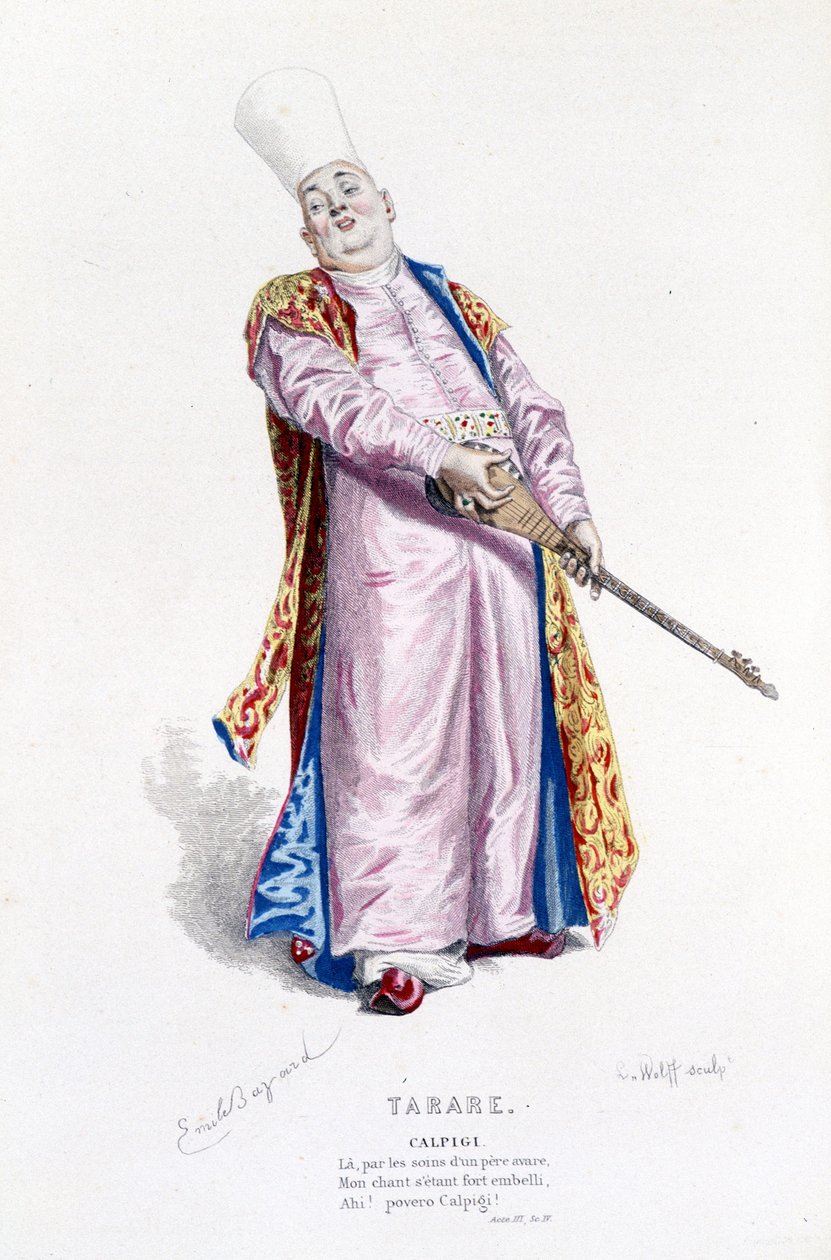 Beaumarchais (1732-1799) tarafından Edouard Fournier.Ed. Laplace, Sanchez et Cie, Paris 1876 9gravür) by Emile Antoine Bayard
