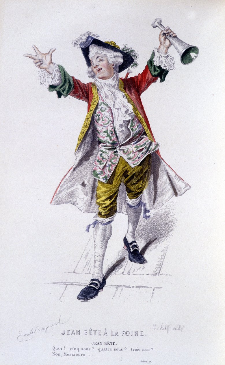 , Beaumarchais (1732-1799) tarafından Edouard Fournier tarafından komple çalışma. Emile Bayard
