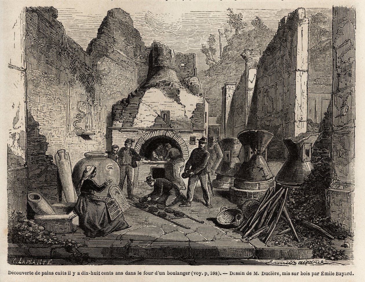 Emile Bayard (1837-1891) tarafından 1864 yılında Pompei