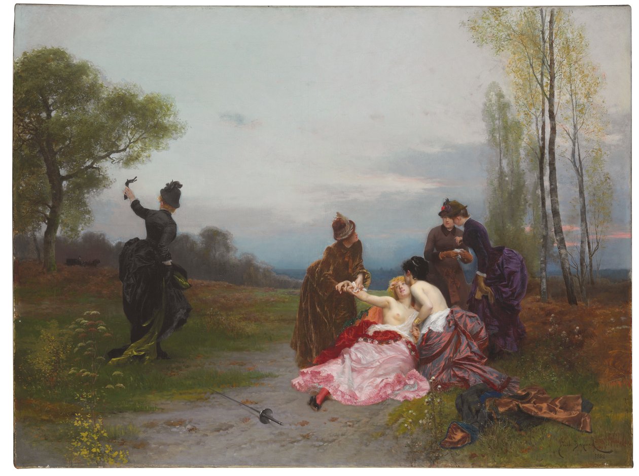 Uzlaşma, 1884 by Emile Antoine Bayard