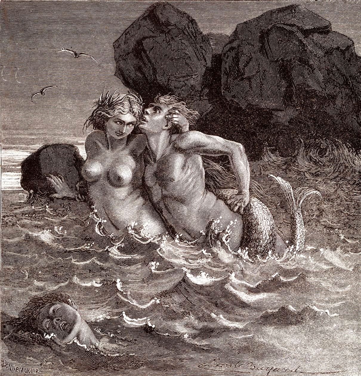 Deniz Kızı by Emile Antoine Bayard