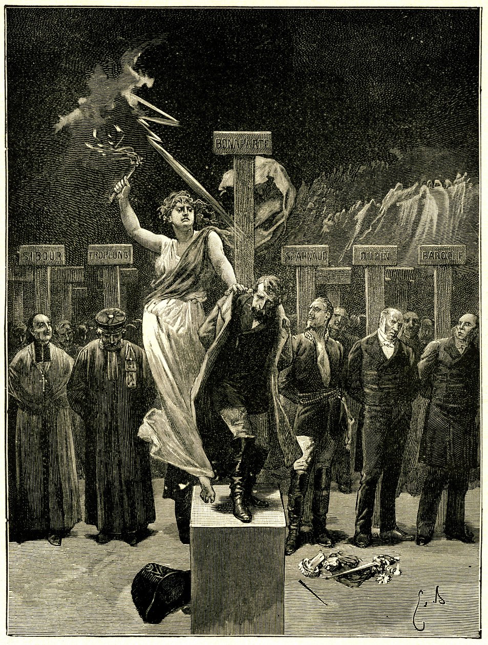 Victor Hugo, Les Chatiments, Emile Bayard