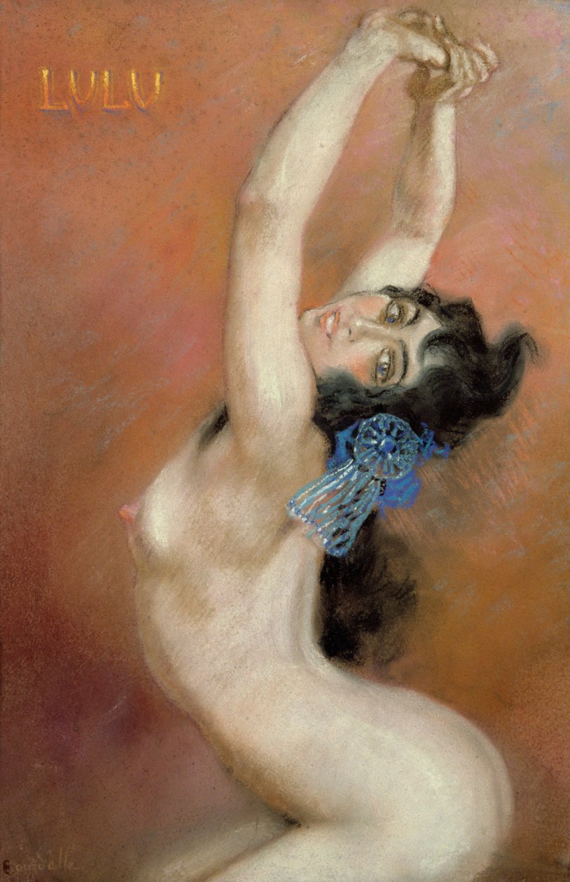 Lulu, 19. yüzyılın sonları 20. yüzyılın başlarında by Emile Antoine Bourdelle