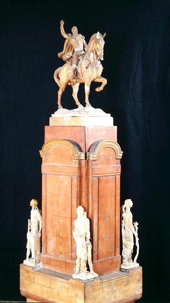 General Carlos Maria de Alvear anıtı için maket (1788-1852) (ahşap ve sıva) by Emile Antoine Bourdelle
