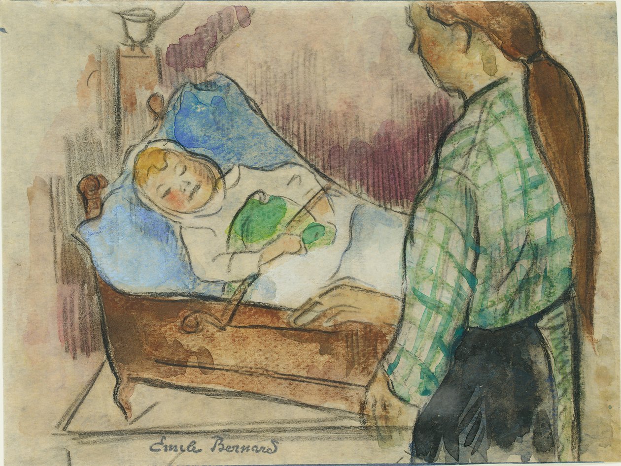uyku zamanı by Emile Bernard