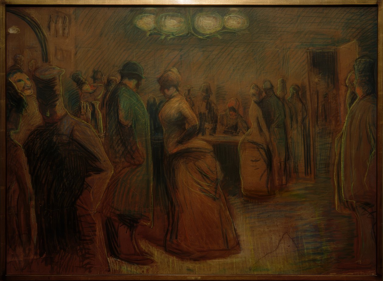 Etin olduğu saat by Emile Bernard