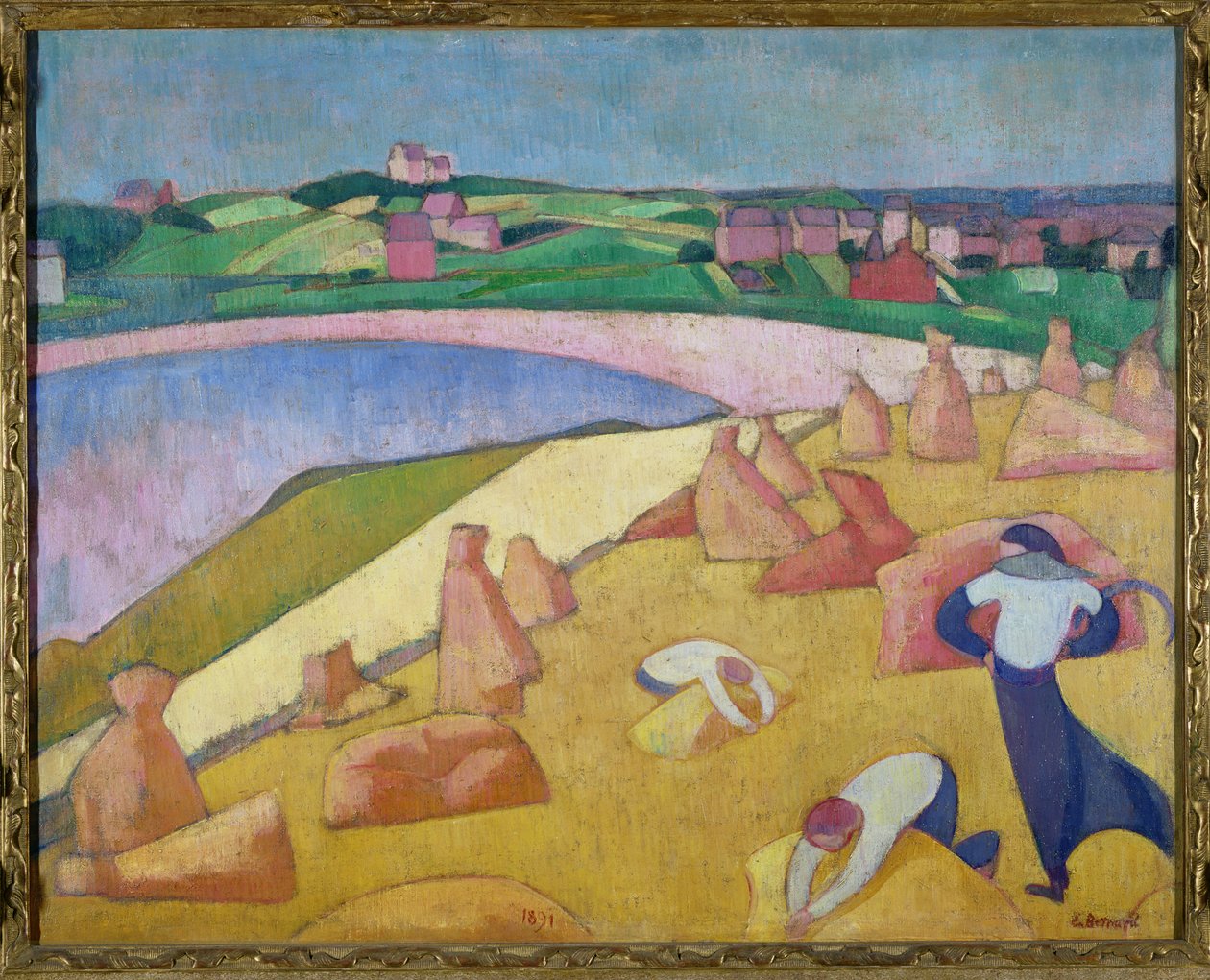 Bombardment ya Alegizandiriya by Emile Bernard