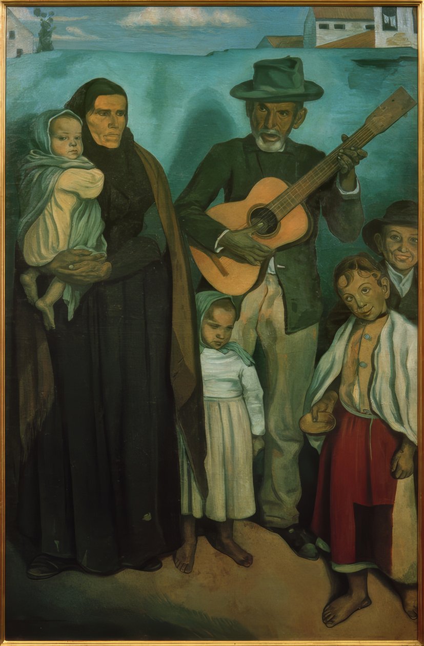 İspanyol dilenciler by Emile Bernard