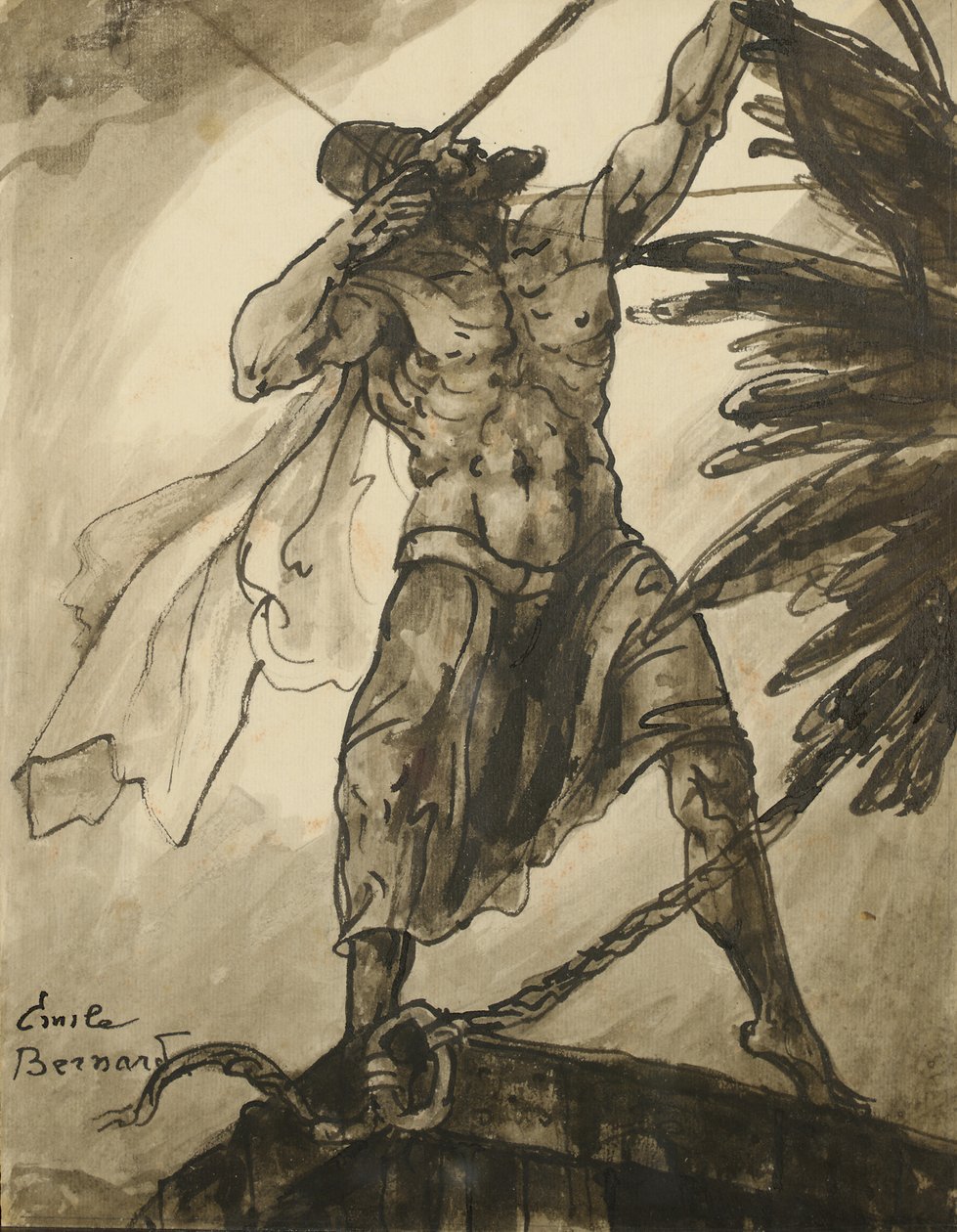 okçu by Emile Bernard