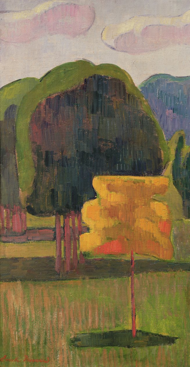 Sarı Ağaç, 1888 by Emile Bernard