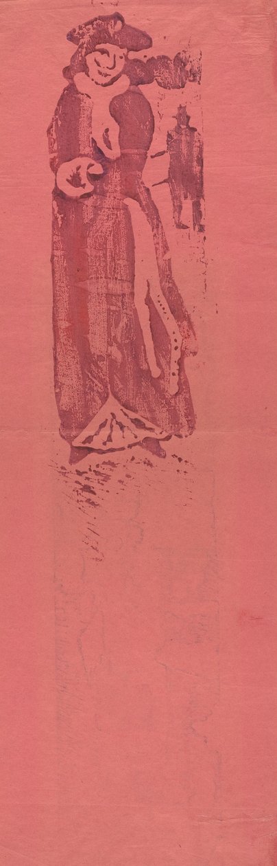 Manşonlu Kadın (La Dame au Manchon) by Emile Bernard