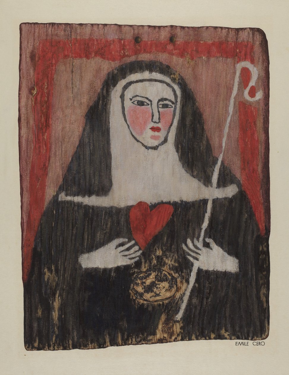 Kutsal Altarpiece, c. 1939. by Emile Cero