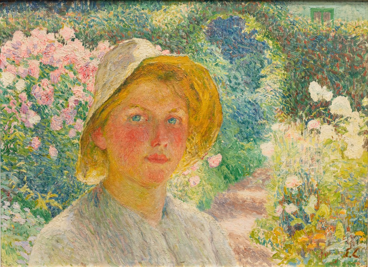 Bahçıvanın kızı by Emile Claus