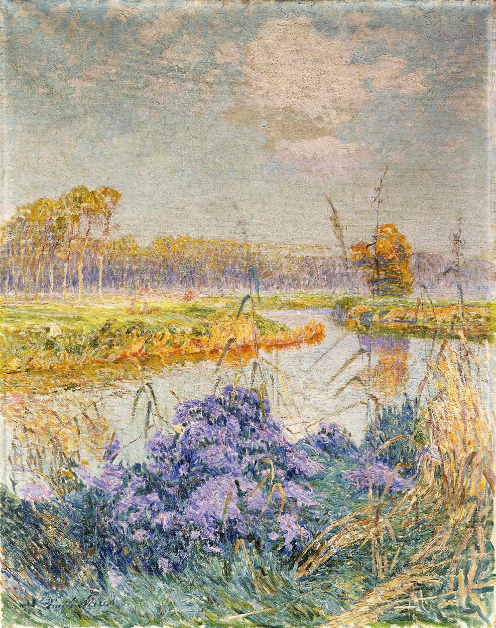 La Lys - De Leie, 1902 doğumlu by Emile Claus