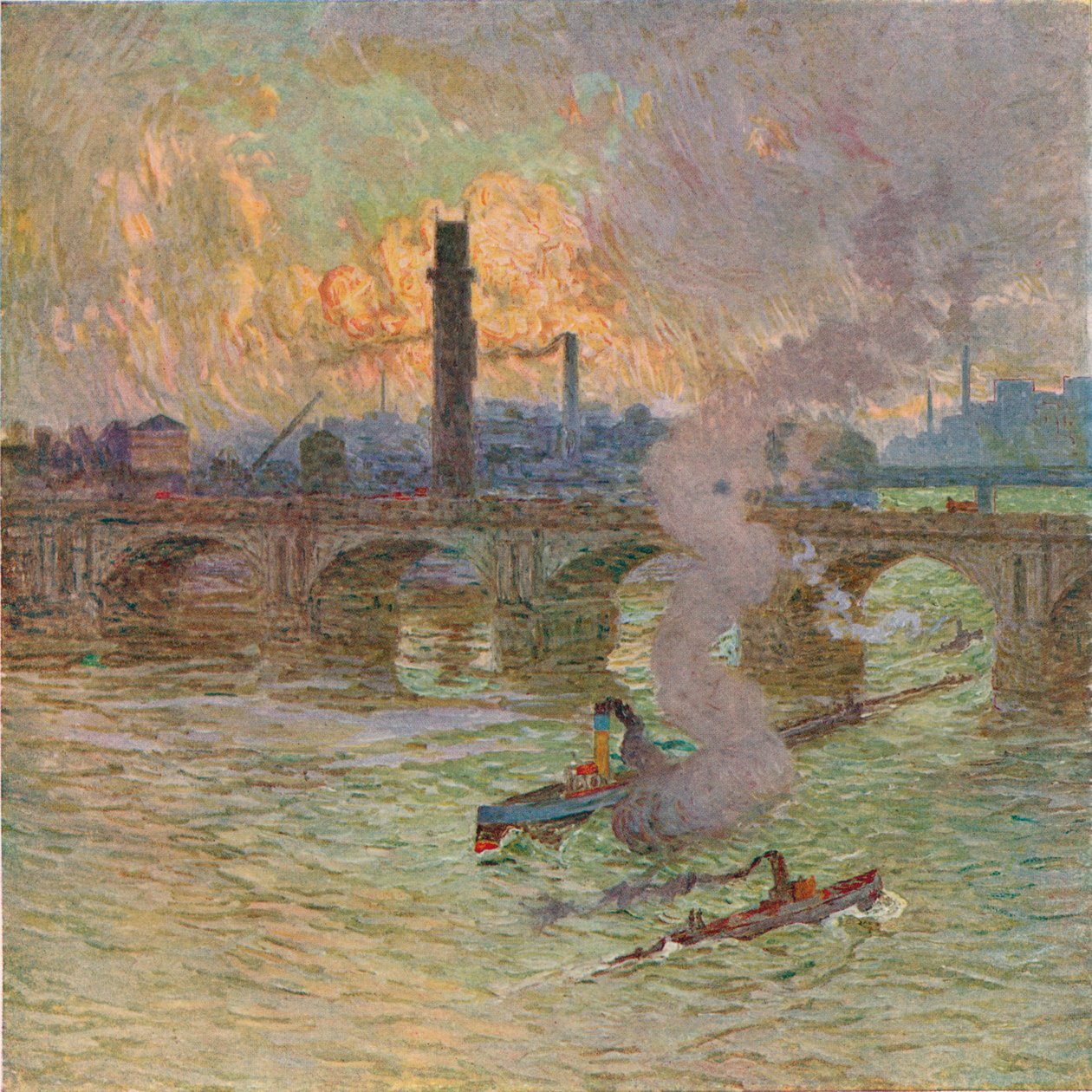 Sert Hava, c1917 by Emile Claus