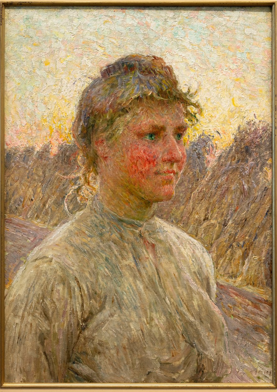 Genç Çiftçilerin Karısı by Emile Claus