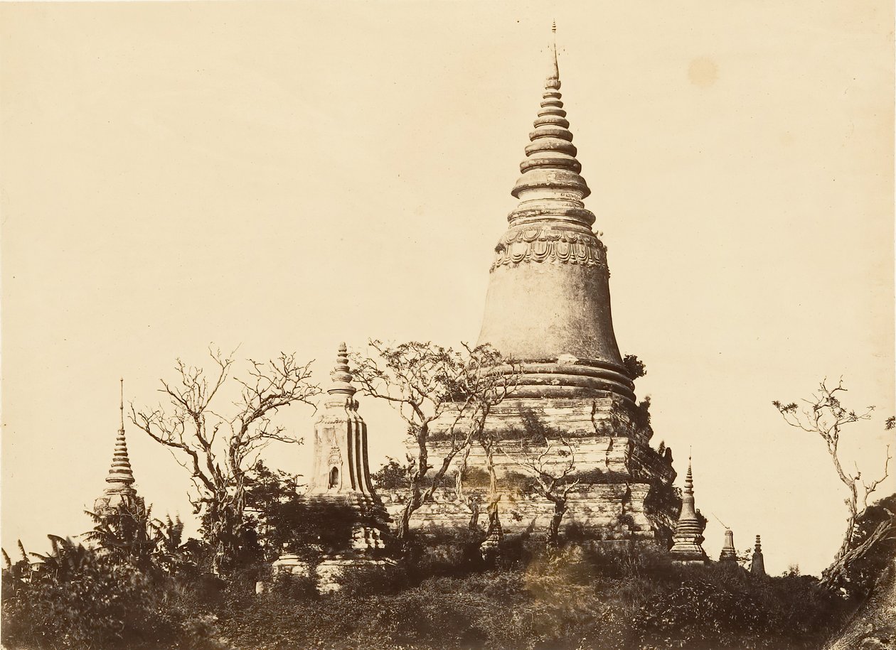 Nam-Vian - Mezarlar, 1866. by Emile Gsell