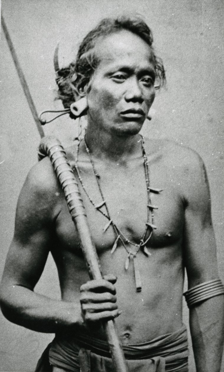 Vietnamlı veya Kamboçyalı Kabile Şefi, 1870