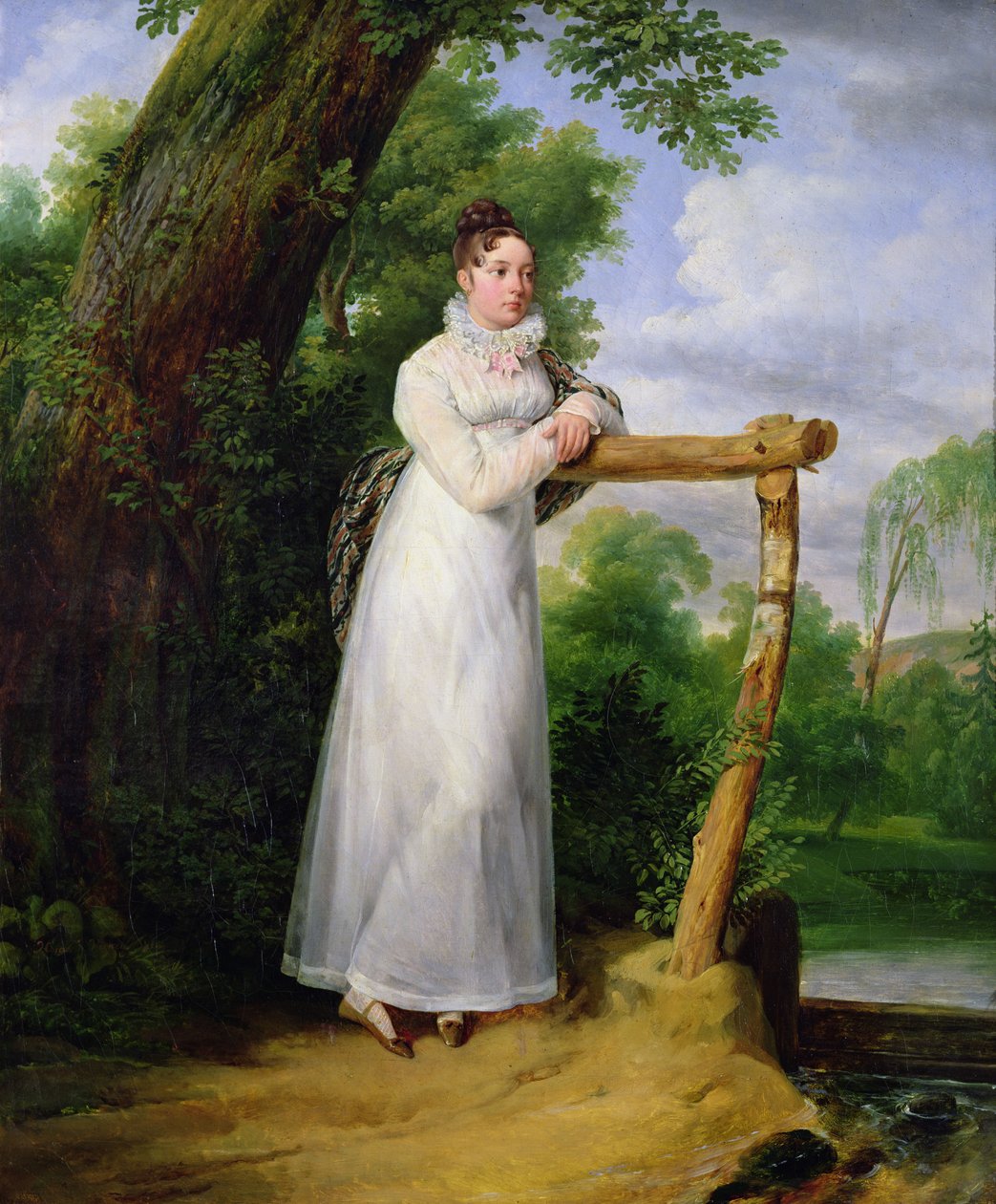 Madam Philippe Lenoir (1792-1874) 1814 by Emile Jean Horace Vernet