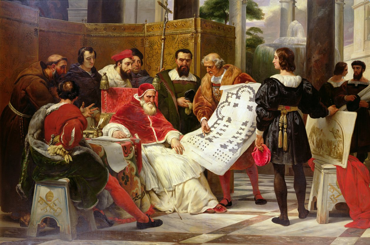 Papa II. Julius, Bramante, Michelangelo ve Raphael