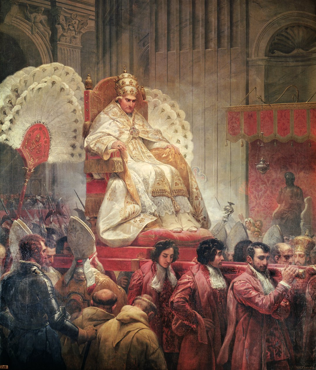 Papa Pius VIII (1761-1830), Sedia Gestatoria