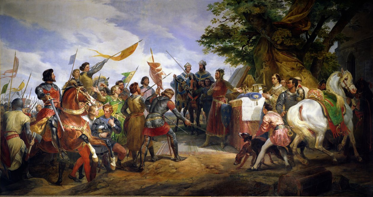 Bouvines Savaşı, 27 Temmuz 1214, 1827 by Emile Jean Horace Vernet