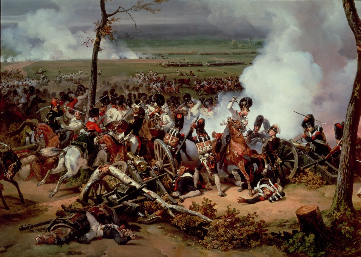 Hanau Savaşı, 1813, 1824 (detay) by Emile Jean Horace Vernet