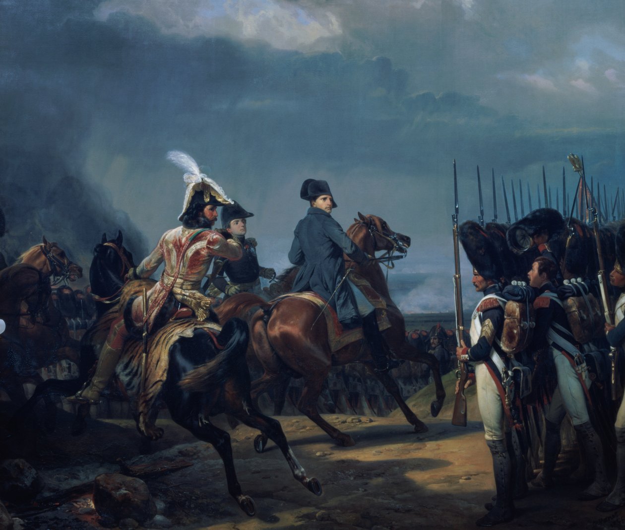 Iena Savaşı, 14 Ekim 1806 (ayrıntılı bilgi için bkz. 70309) by Emile Jean Horace Vernet