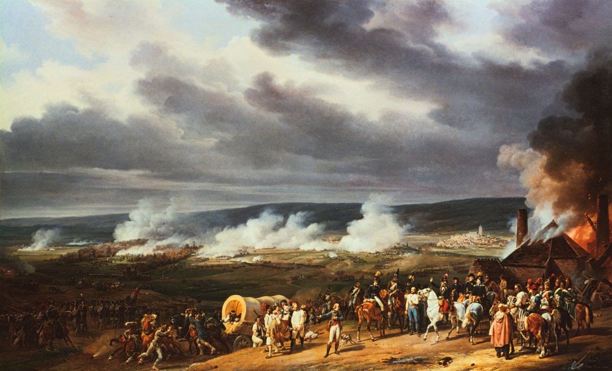 Jemappes Savaşı, 1792, 1821. by Emile Jean Horace Vernet