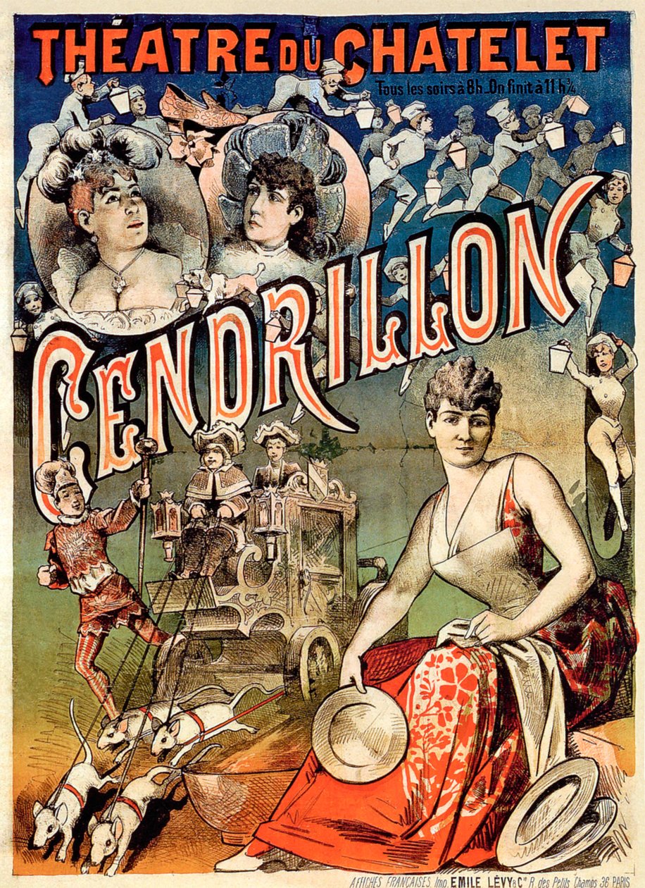 "Külkedisi ya da Harika Terlik, theatre du Chatelet, Paris by Emile Levy