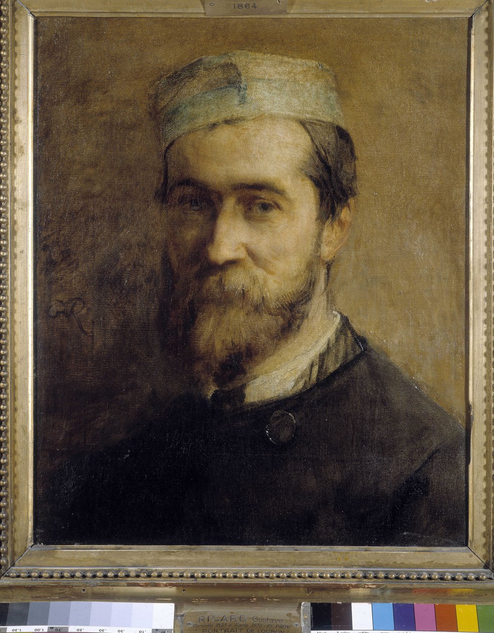 Gustave Ricard (1823-1873) tarafından ressam Emile Loubon