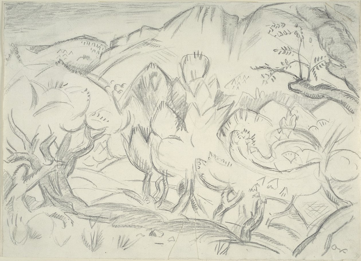 Manzara, Cassis by Emile Othon Friesz