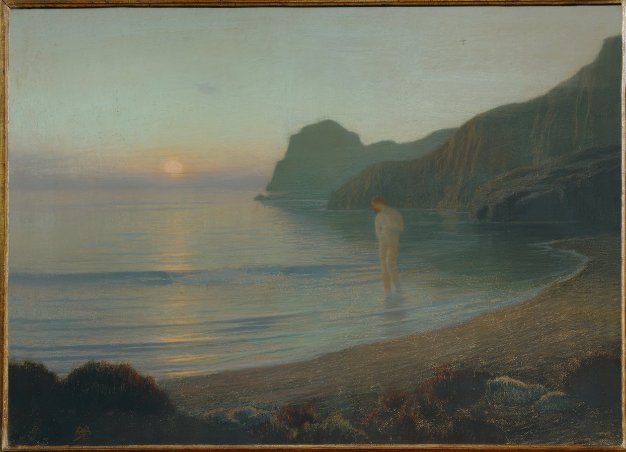 Ermones Körfezi by Marie Auguste Emile Rene Menard