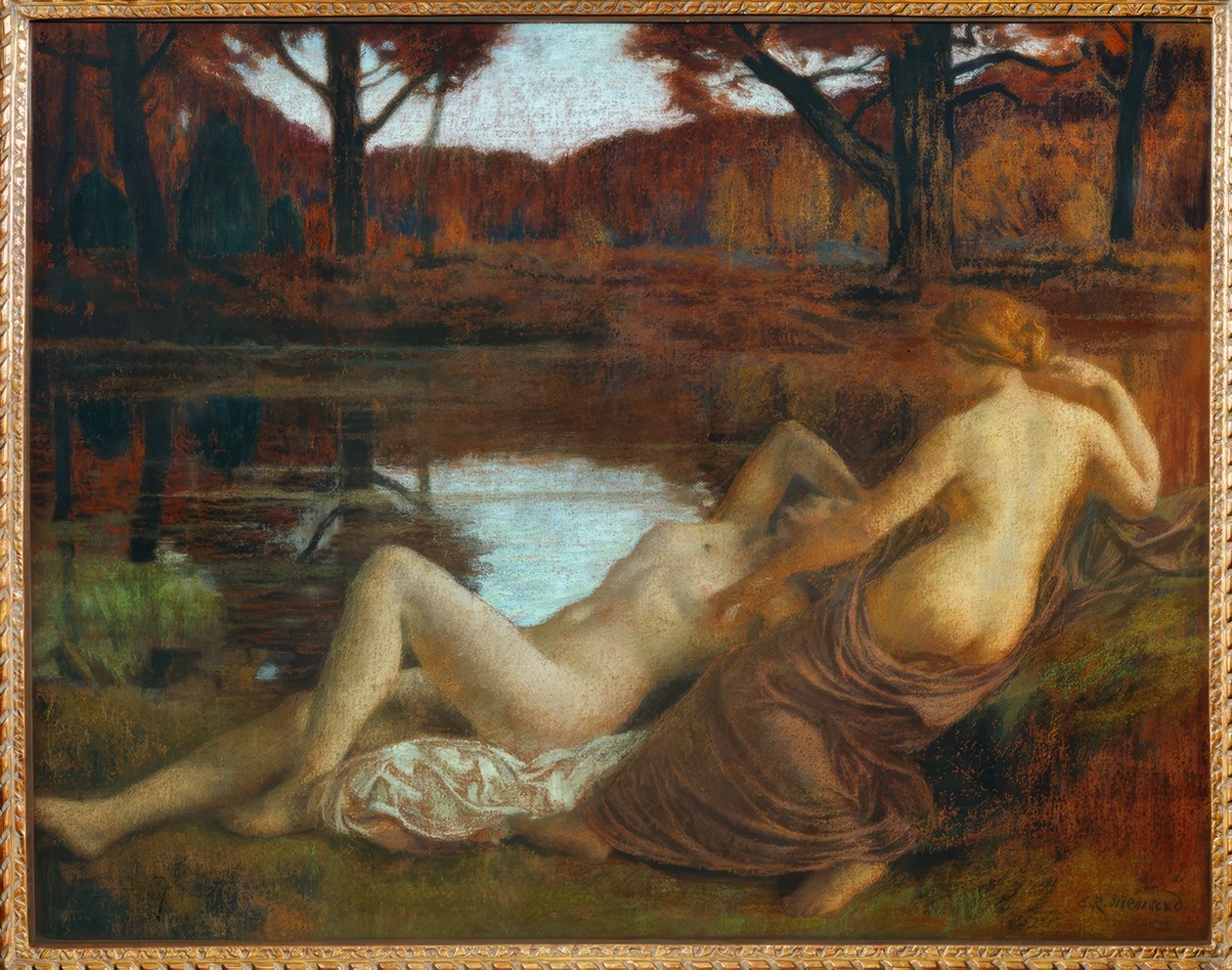Les Dryades by Marie Auguste Emile Rene Menard