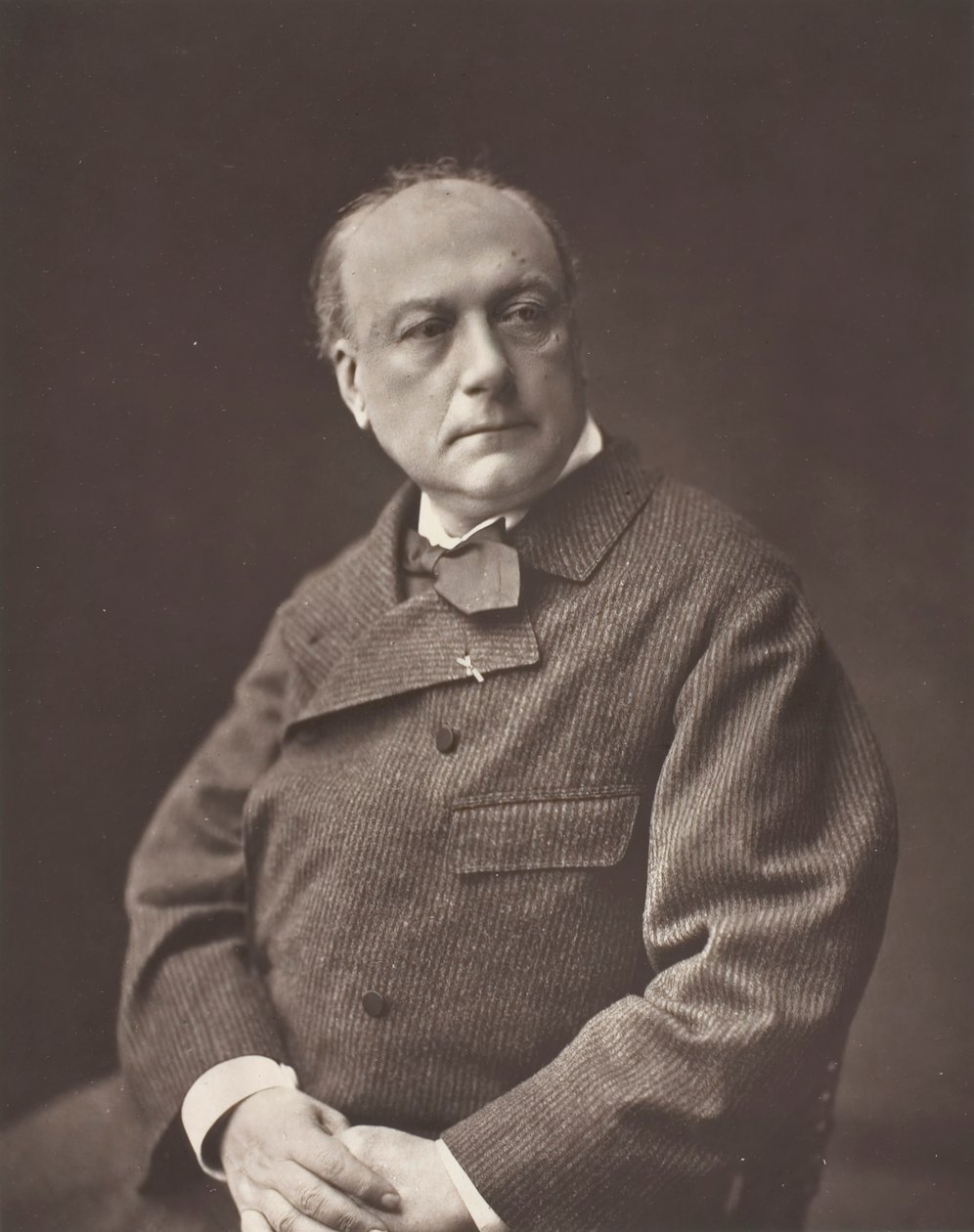 Théodore de Banville, [Fransız şair ve yazar], c. 1876. by Emile Tourtin