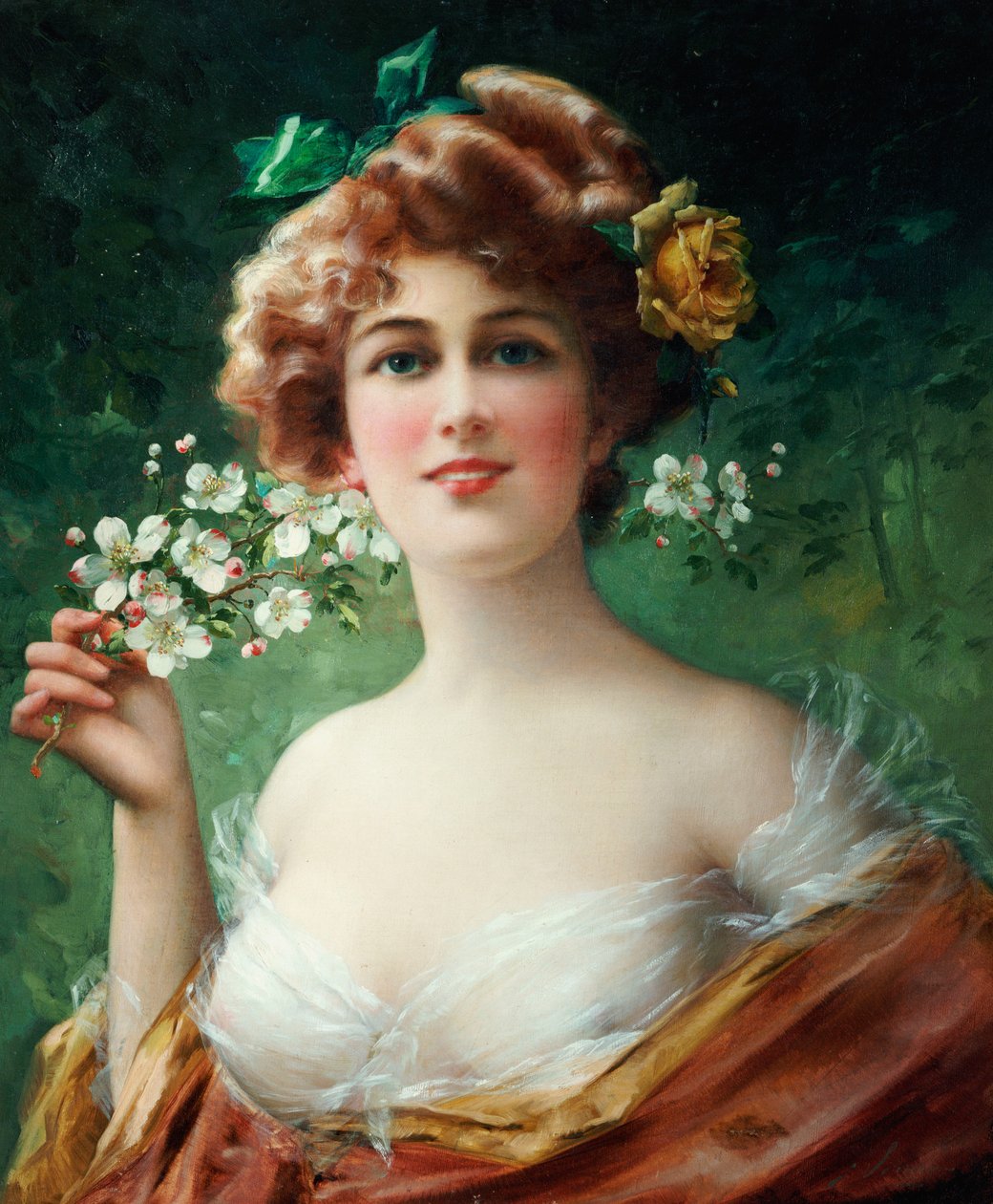 çiçek açan güzellik by Emile Vernon