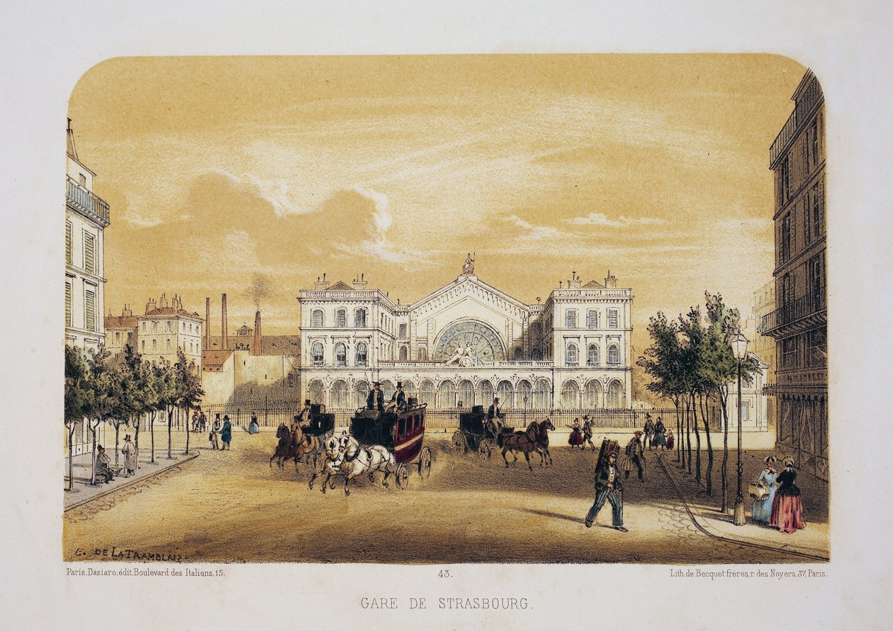 Strasbourg istasyonu (Şimdi Gare de l