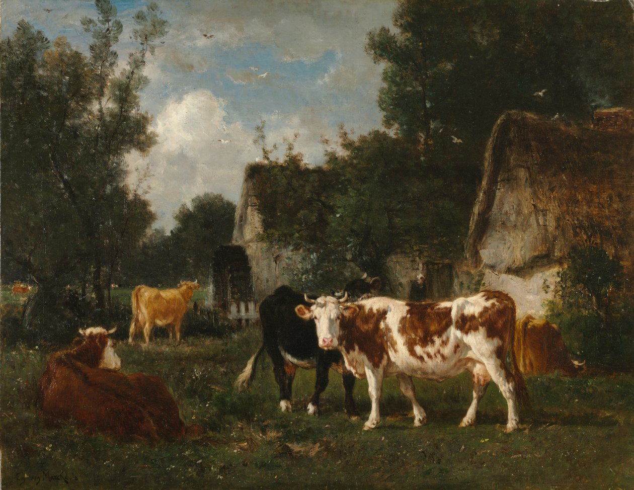 Değirmen by Émile van Marcke